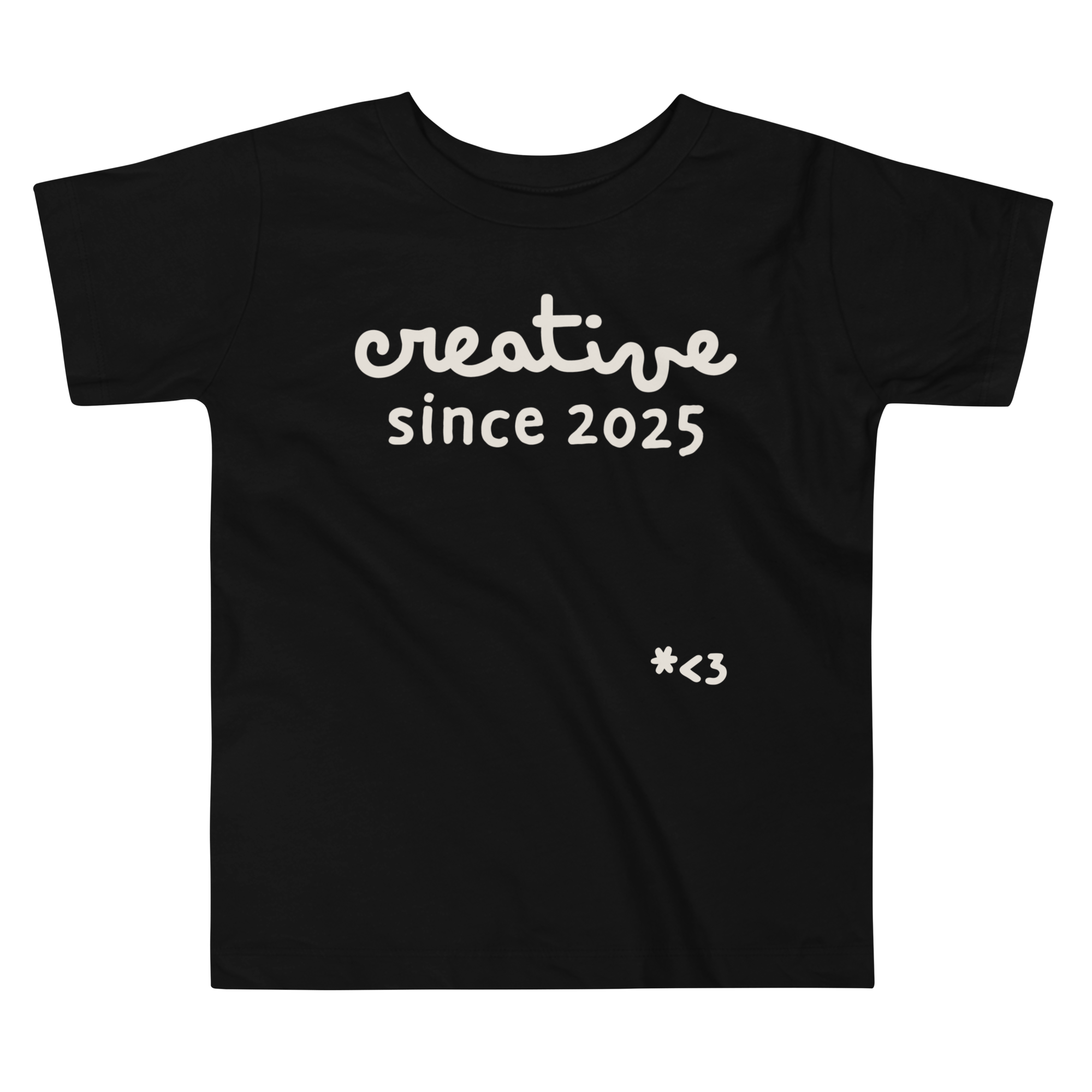 CREATIVE SINCE [ Birth Year ]  toddler tee