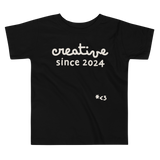 CREATIVE SINCE [ Birth Year ]  toddler tee