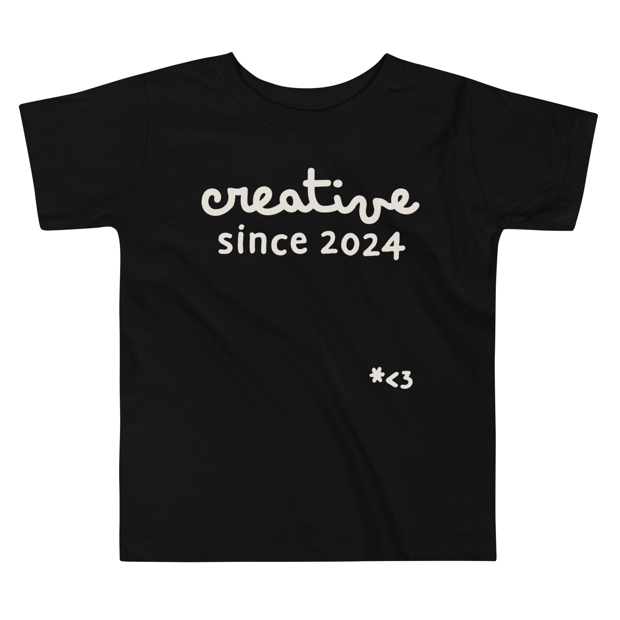 CREATIVE SINCE [ Birth Year ]  toddler tee
