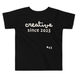 CREATIVE SINCE [ Birth Year ]  toddler tee
