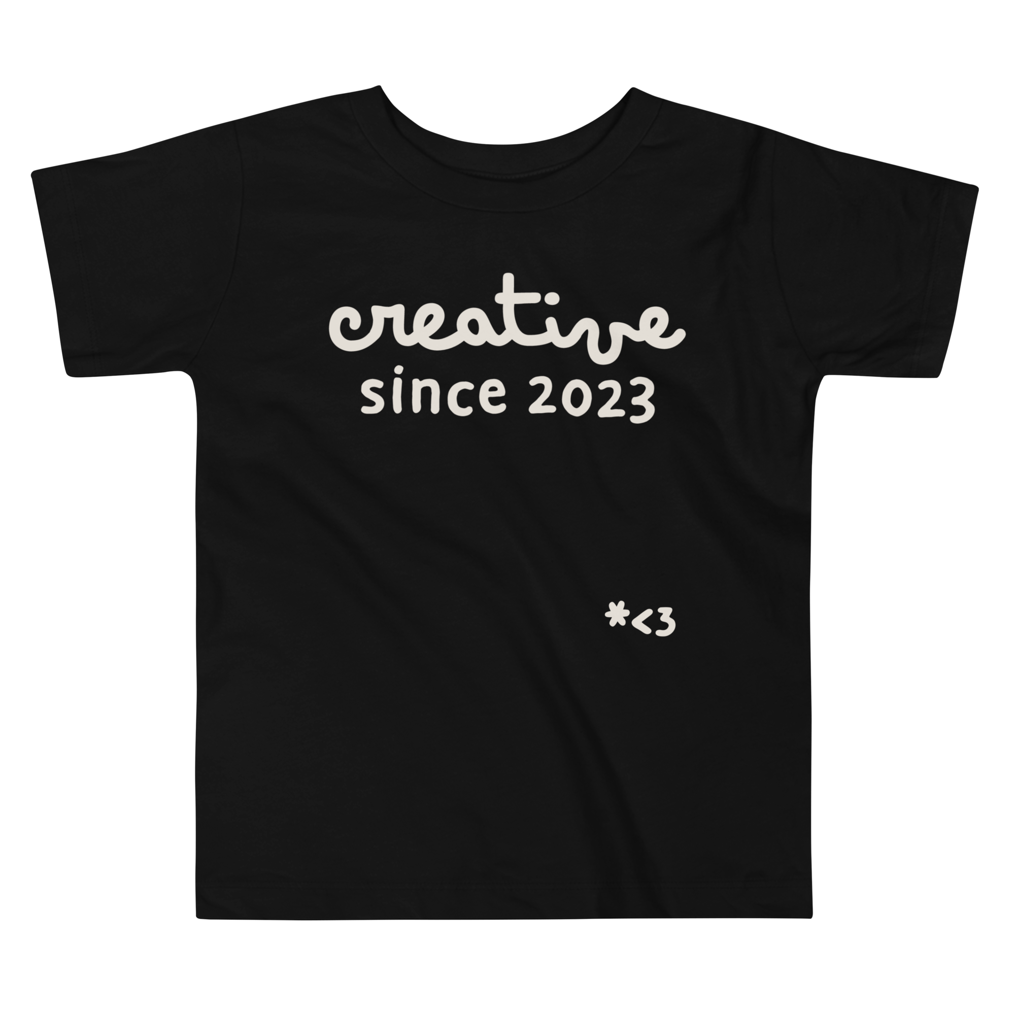 CREATIVE SINCE [ Birth Year ]  toddler tee
