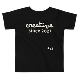 CREATIVE SINCE [ Birth Year ]  toddler tee
