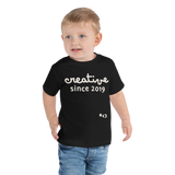 CREATIVE SINCE [ Birth Year ]  toddler tee