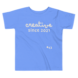 CREATIVE SINCE [ Birth Year ]  toddler tee