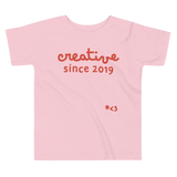 CREATIVE SINCE [ Birth Year ] toddler tee