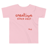CREATIVE SINCE [ Birth Year ] toddler tee