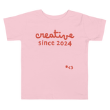 CREATIVE SINCE [ Birth Year ] toddler tee