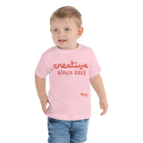 CREATIVE SINCE [ Birth Year ] toddler tee