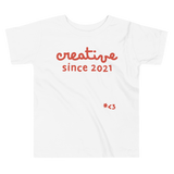 CREATIVE SINCE [ Birth Year ] toddler tee