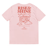 RISE & SHINE Unisex organic tee