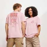 RISE & SHINE Unisex organic tee