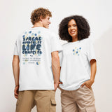 SPREAD KINDNESS LIKE CONFETTI unisex organic tee